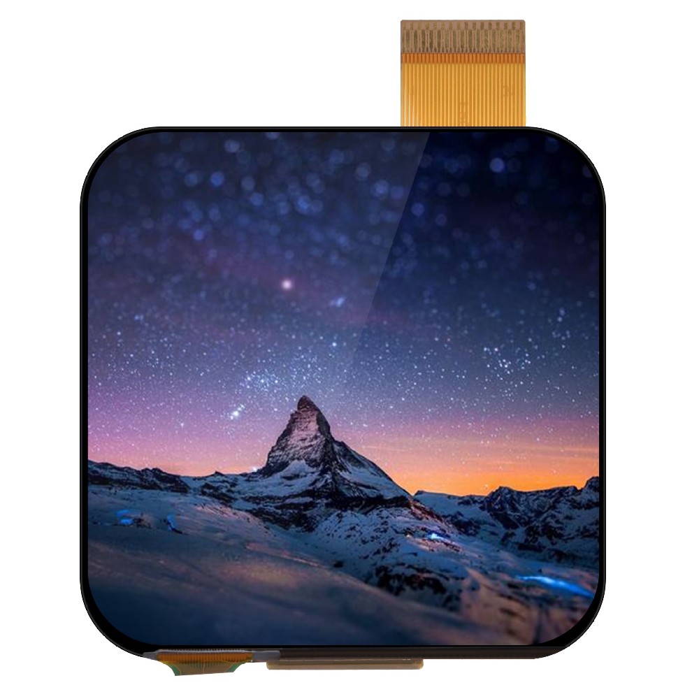 2.14inch Square AMOLED display , 480X480 resolution for multiple application !